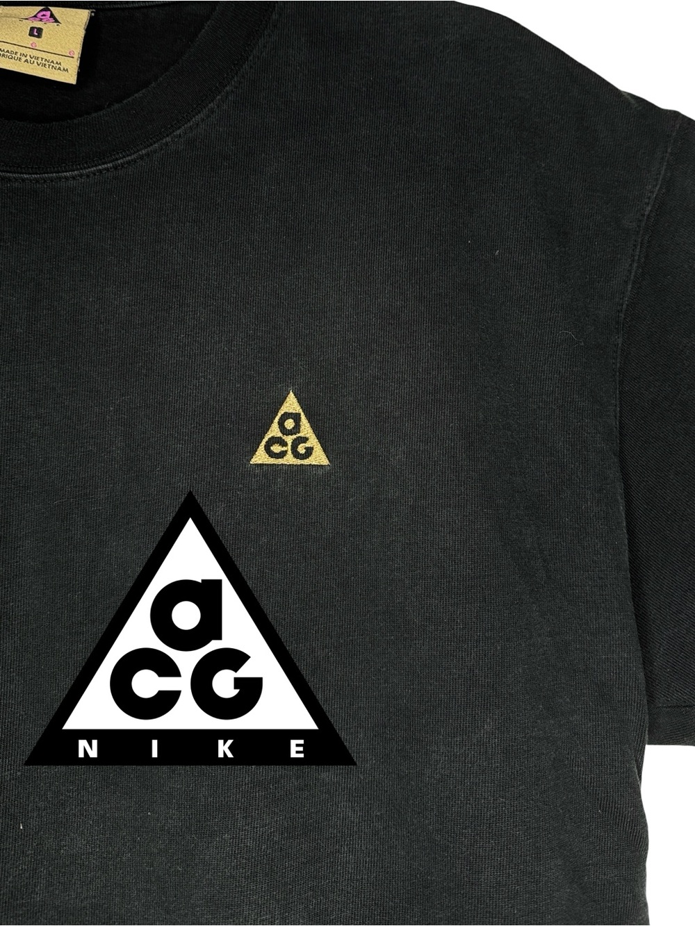 Nike ACG - vintage heavyweight T-shirt - black (L)